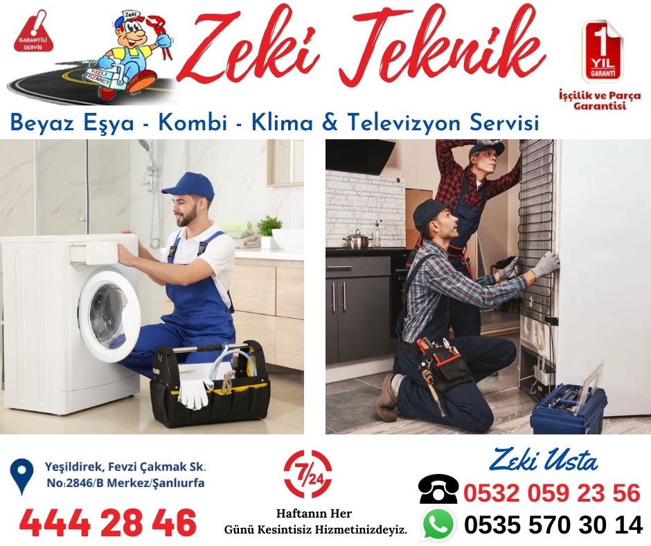 Şanlıurfa Bosch Beyaz Eşya Servisi
